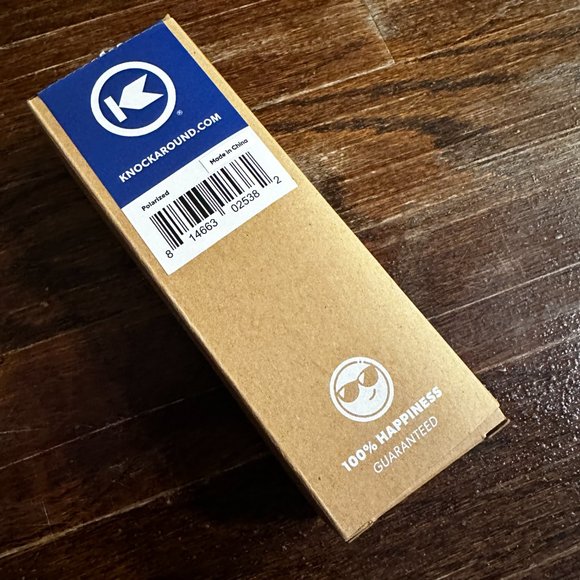 New Knockaround Sunglasses, Seventy Nines in Aged Sage and Amber - Picture 4 of 5